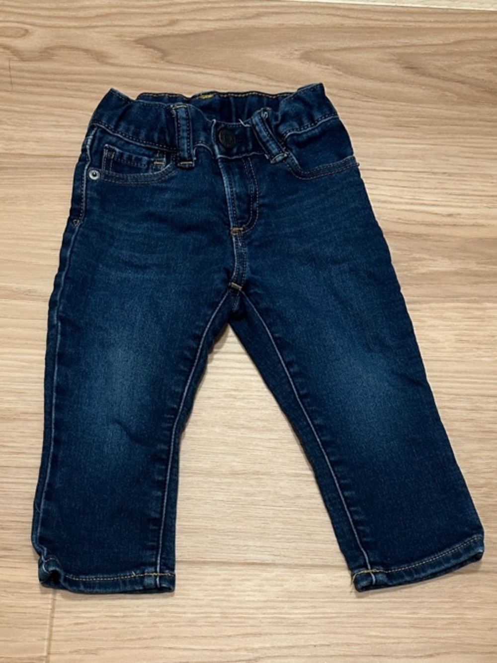 GAP Kids Dark Blue Denim Jeans with Elastic Waist